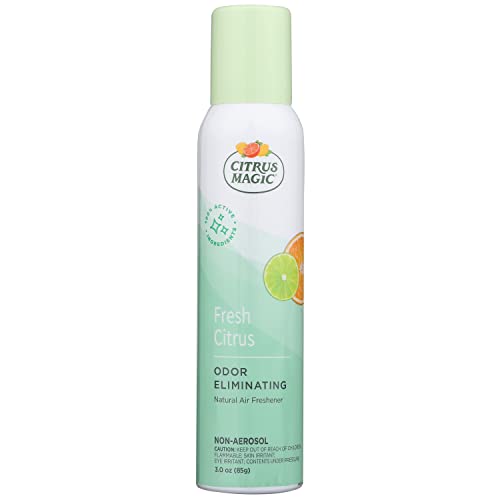 $2.19: 3-Oz Citrus Magic Natural Odor Eliminating Air Freshener Spray (Fresh Citrus) at Amazon