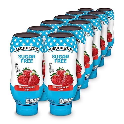 Select Accounts: [S&S] $13.64: 12-Pack 16.5-Oz Smucker's Squeeze Sugar Free Strawberry Jam at Amazon ($1.14 each)