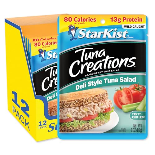 [S&S] $9.40: 12-Pack 3-Oz StarKist Tuna Creations (Deli Style Tuna Salad) at Amazon