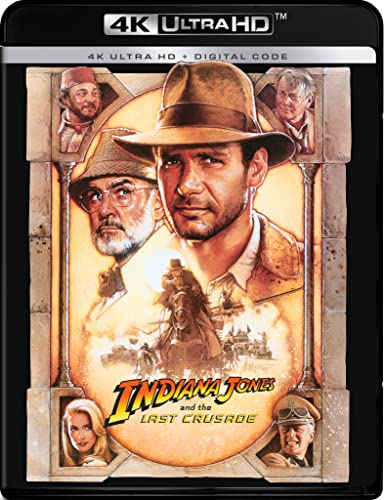 4K Ultra HD Blu-rays + Digital: Indiana Jones and the Last Crusade & More $14.50 each