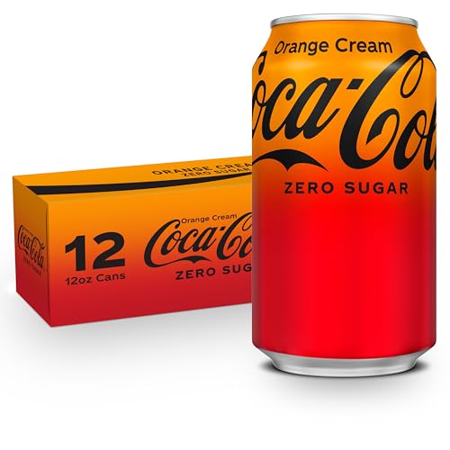 [S&S, AC] $12.99*: 3 × 12-Pack 12-Oz Coca-Cola Orange Cream Zero Sugar ($4.33 each) at Amazon