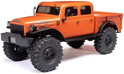 $119.99: Axial RC Truck SCX24 40's 4 Door Dodge Power Wagon Orange1/24 4 Wheel Drive-RTR (Everything Needed to Run Included) AXI00007T1 at Amazon