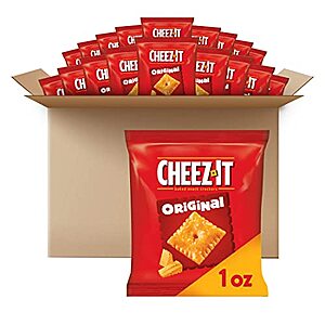$  10.84 /w S&S: Cheez-It Cheese Crackers, Original (40 Packs)