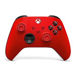 $44.00: Microsoft Xbox Wireless Controller (Carbon Black, Robot White, or Pulse Red)