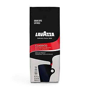 $  4.87: 12-Oz Lavazza Classico Medium Roast Ground Coffee Blend
