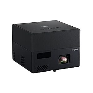$  499.99: Epson EpiqVision Mini EF12 Smart Streaming Laser Projector, HDR, Android TV, 3LCD, Full HD 1080p, 1000 lumens