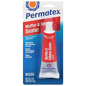 3-Oz Permatex Muffler and Tailpipe Sealer $1.40 w/ Subscribe & Save