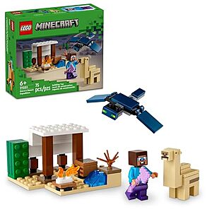 $  8.79: LEGO Minecraft Steve's Desert Expedition Building Toy (21251)