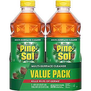 $  9.30: Pine-Sol All Purpose Cleaner, Original Pine, 40 Ounce Bottles (Pack of 2)