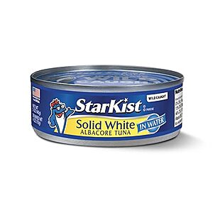 $  23.14 w/ S&S: 24-Count 5-Oz StarKist Solid White Albacore Tuna in Water