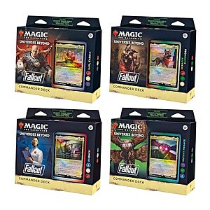 $180: Magic: The Gathering Fallout Commander Deck Bundle