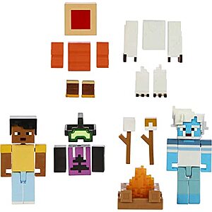 $  12: Mattel Minecraft Game, Creator Series Action Figures and Accessories