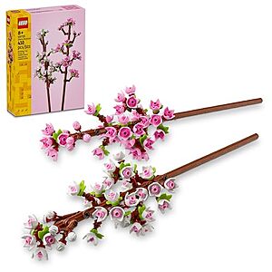 $11: 430-Piece LEGO The Botanical Collection Cherry Blossoms (40725)