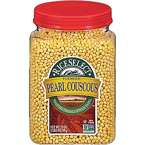 21-Oz RiceSelect Pearl Couscous w/ Turmeric