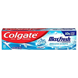 Colgate Max Fresh Toothpaste, 6.3 Oz Tube