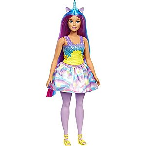 Barbie Dreamtopia Doll with Removable Unicorn Headband & Tail