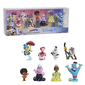 Just Play Disney100 Years of Magical Moments, Limited Edition 8-piece Figure Set