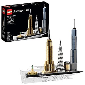 $  42: 598-Piece LEGO Architecture New York City (21028)