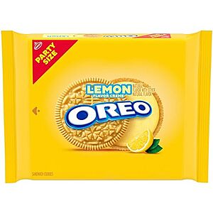 $  3.63: 24.95-Oz OREO Lemon Creme Sandwich Cookies