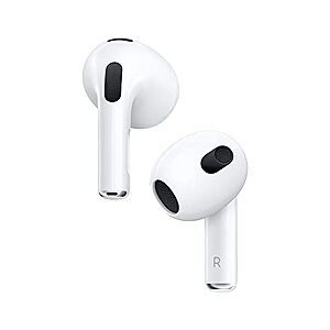 Apple AirPods Wireless Earbuds w/ Lightning Charging Case (3rd Gen) $140 + Free Shipping
