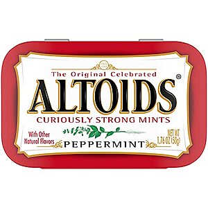2-Pack 1.76-Oz Altoids Curiously Strong Mints (Peppermint)
