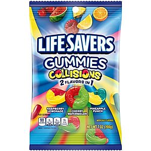 7-Oz Lifesavers Gummies Collisions (Assorted) $1.45 w/ Subscribe & Save