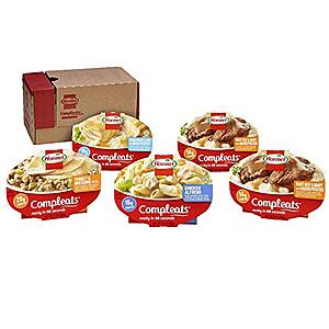 [S&S] $9.20: 5-Pack Hormel COMPLEATS Protein Microwave Trays (Variety Pack) at Amazon