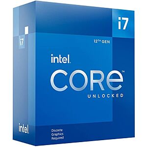 Intel i7-12700KF 3.6 GHz 12-Core / 20-Thread LGA 1700 Desktop Processor 5 + Free Shipping