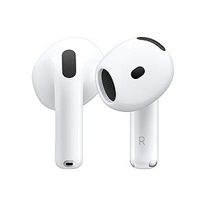 $99.99*: Apple AirPods 4 Wireless Earbud Headphones w/ USB-C Charging Case at Amazon