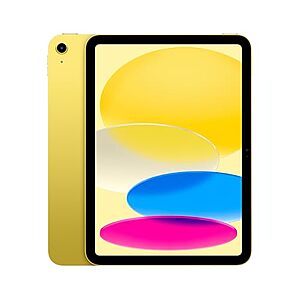 $299: New Apple iPad 11-inch: A16 chip, 128GB, Wi-Fi 6 — Yellow at Amazon