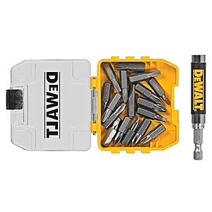 $7.98*: 18-Piece DeWALT Compact Magnetic Drive Guide Set at Amazon
