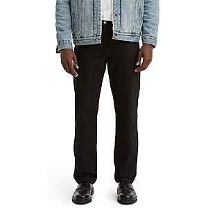 $25.93*: Levi's Men's 550 Relaxed Fit Jeans (Black) at Amazon
