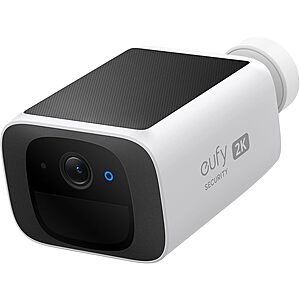 $64.99*: eufy Security S220 SoloCam 2K Solar Wireless Outdoor Camera at Amazon