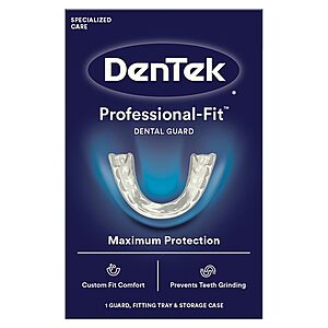 [S&S] $6.81*: DenTek Dental Guard for Teeth Grinding (Professional-Fit) at Amazon