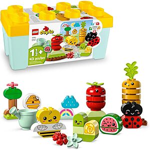 $26.95: 43-Piece LEGO Duplo - Organic Garden (10984, 2023) at Amazon