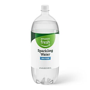 $1.25: 67.6-Oz Amazon Fresh Seltzer Water at Amazon