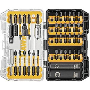 $19.98*: 40-Piece DeWALT Impact Ready Flextorq Steel Screwdriver Bit Set (DWA2NGFT40IR) at Amazon