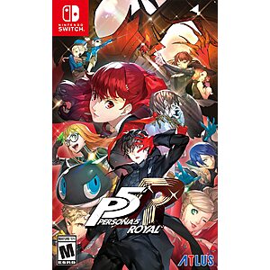 $24.99*: Persona 5 Royal (Nintendo Switch, PS5) at Amazon