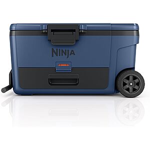 $279.99*: 65-Qt Ninja Outdoor FrostVault Wheeled Cooler with Cold Dry Zone (3 Colors) at Amazon
