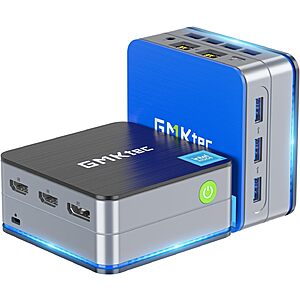 $149.49: GMKtec Mini PC: N150, 12GB DDR5, 512GB SSD at Amazon