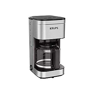 $15.99: 10-Cup Krups Simply Brew Pause & Brew Drip Coffee Maker at Woot!
