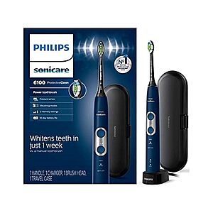 $71.09: Philips Sonicare ProtectiveClean 6100 Rechargeable Electric Toothbrush (HX6871/49) at Woot!