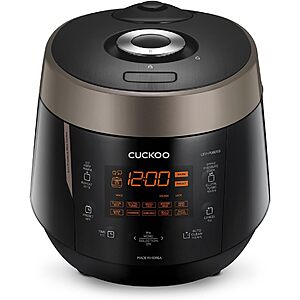 Prime Members: 6-Cup Cuckoo High Electric Heating Pressure Rice Cooker & Warmer $141.60 + Free Shipping