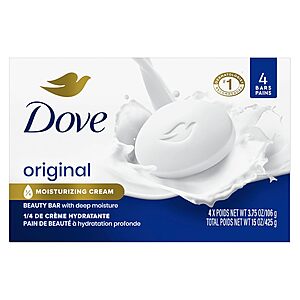 [S&S] $14.42*: 24-Pack 3.75-Oz Dove Beauty Bar (Original) at Amazon