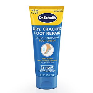 [S&S] $2.69*: 3.5-Oz Dr. Scholl's Ultra-Hydrating Dry Cracked Foot Repair Cream Moisturizer at Amazon