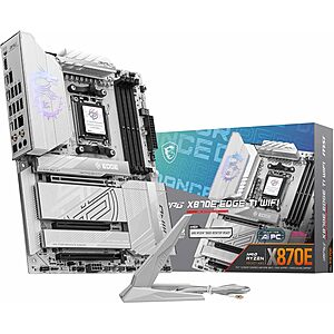 $269.99: MSI MPG X870E Edge TI WiFi Motherboard, ATX at Amazon