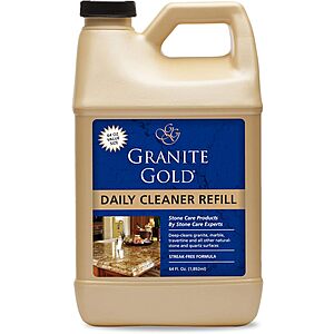 64-Oz Granite Gold Stone Surface Daily Cleaner Refill .55 w/ Subscribe & Save