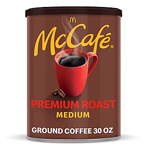 30-Oz McCafe Premium Roast Ground Coffee (Medium Roast) 2 for  w/ Subscribe & Save