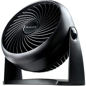 Honeywell Turbo Force 3-Speed Air Circulator Fan (Black) $13.50