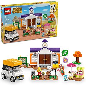 $34.81*: 550-Piece LEGO Animal Crossing - K.K.'s Concert at the Plaza (77052, 2024) at Amazon